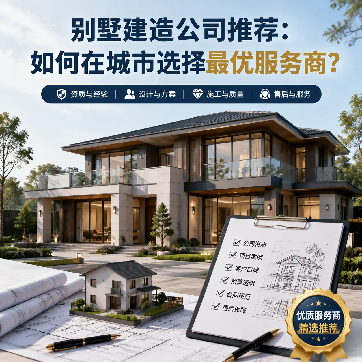 别墅建造公司推荐:如何在 黄平 选择最优服务商?