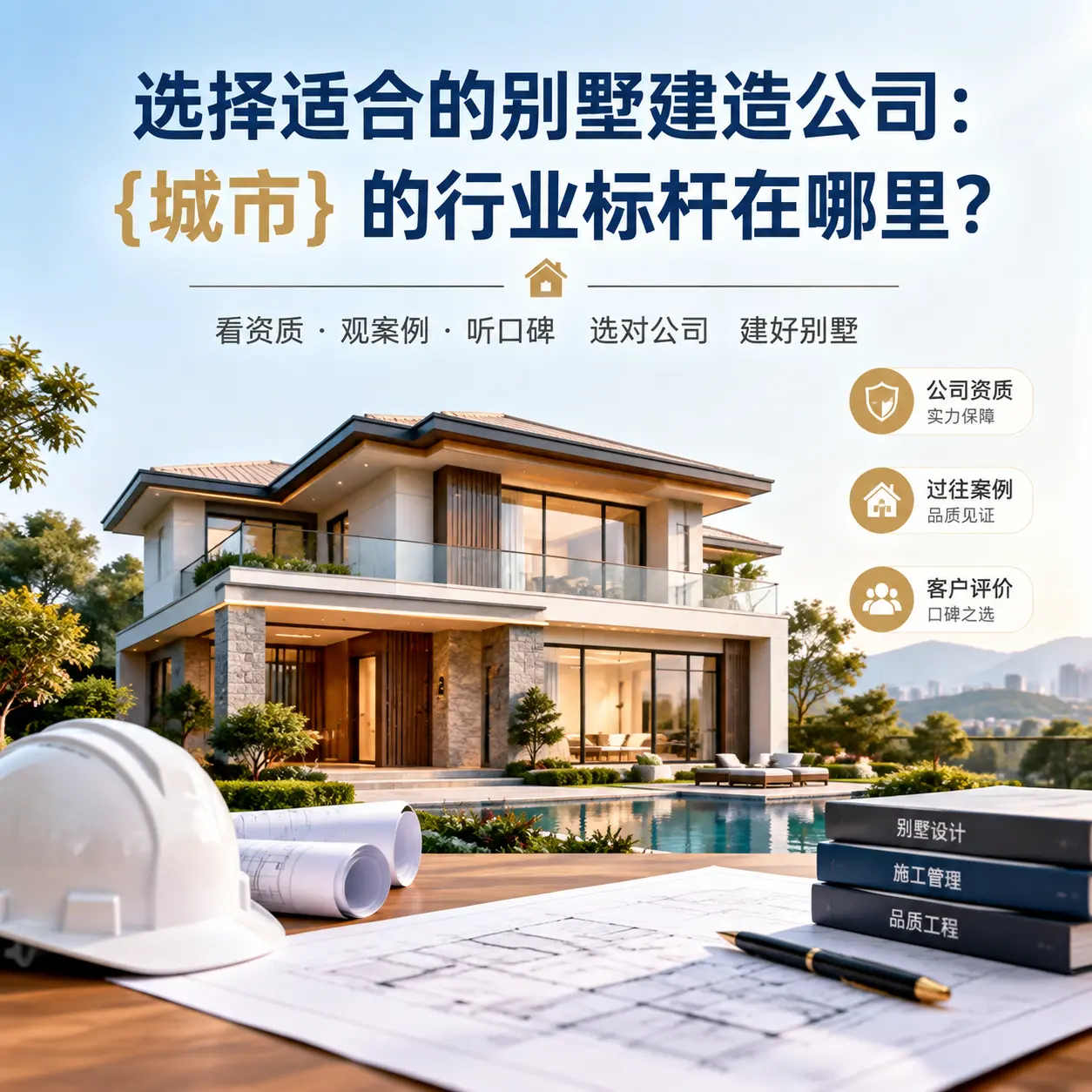 选择适合的别墅建造公司： 黄平 的行业标杆在哪里？