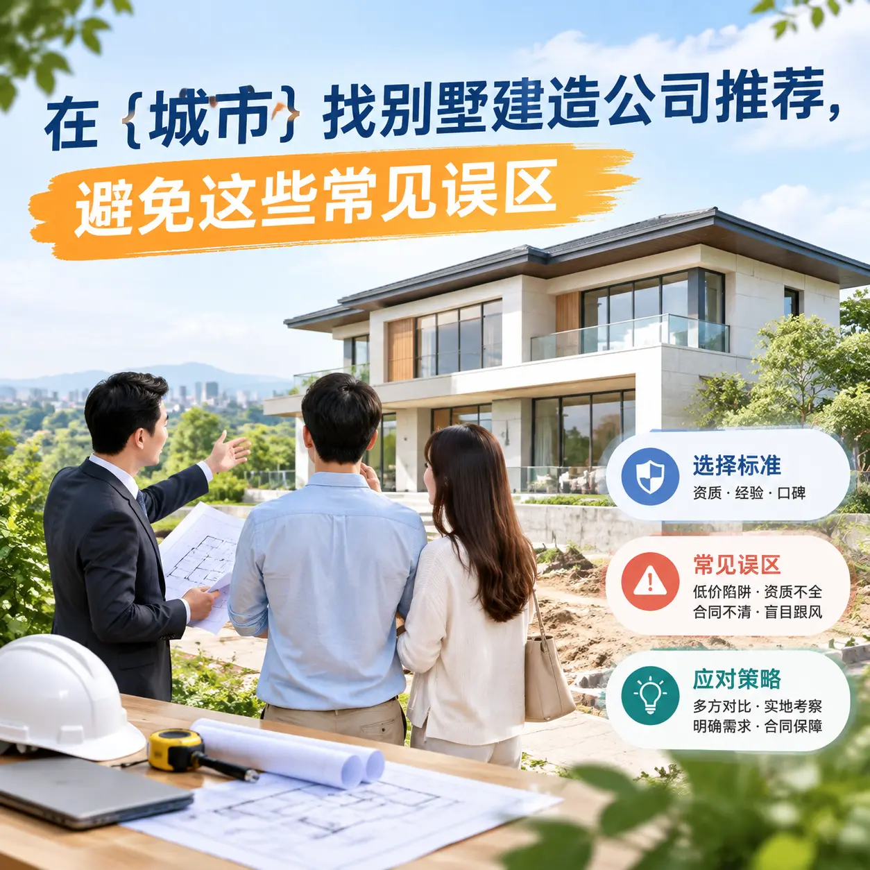 在 黄平 找别墅建造公司推荐，避免这些常见误区