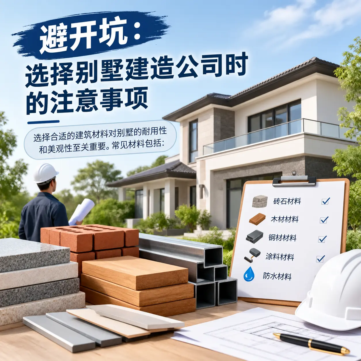 避开坑：选择 黄平 别墅建造公司时的注意事项