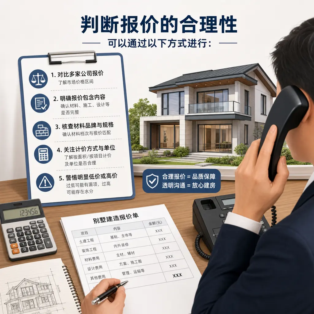 选择黄平别墅建造公司时，电话咨询的注意事项
