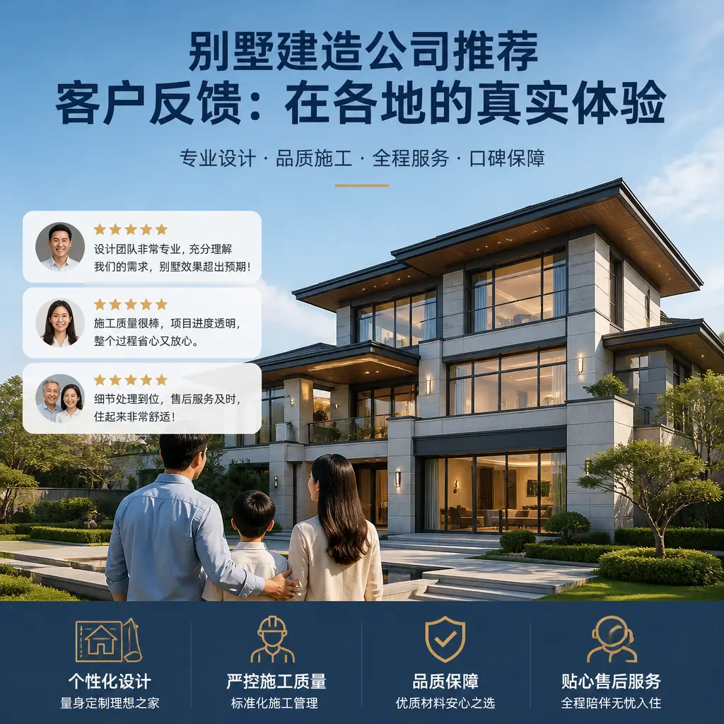 别墅建造公司推荐的客户反馈:在 黄平 的真实体验