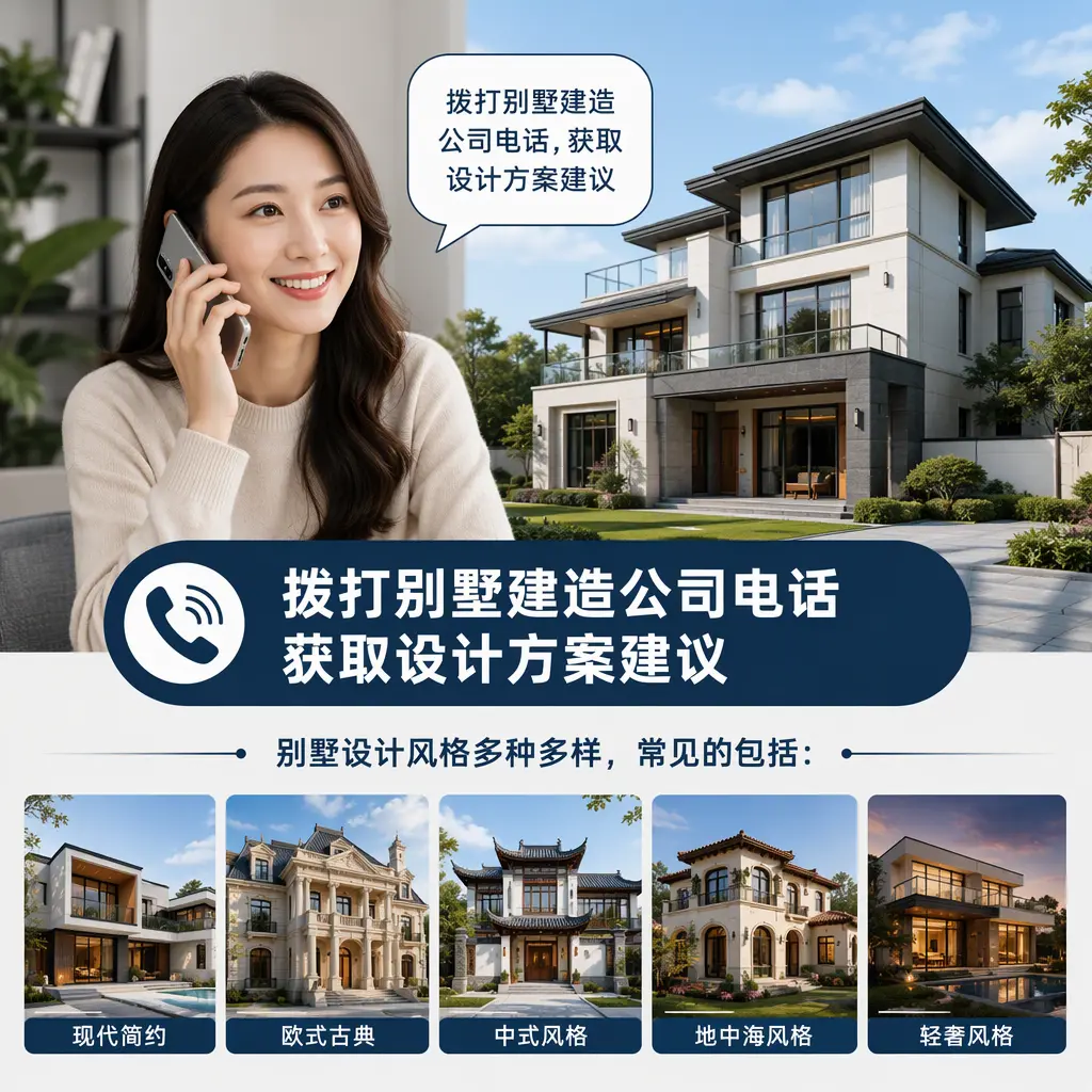 拨打黄平别墅建造公司电话，获取设计方案建议