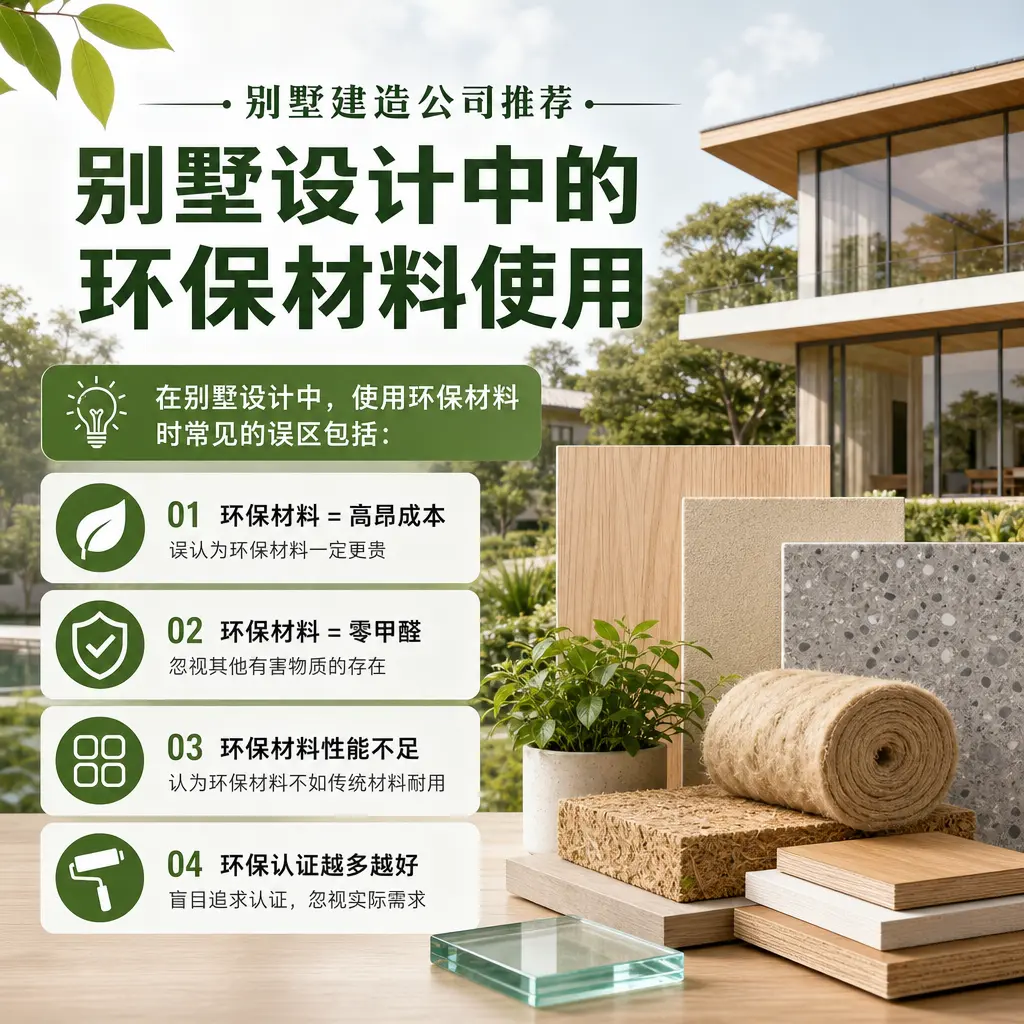 别墅建造公司推荐： 黄平 别墅设计中的环保材料使用